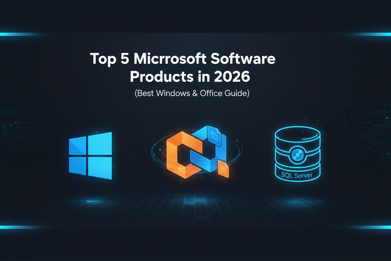 Top 5 Microsoft Software Products in 2026 (Best Windows & Office Guide)