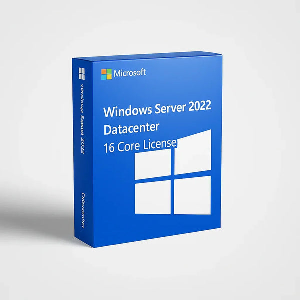 Microsoft Windows Server 2022 Datacenter License - 16 Core Best Value for Virtualization - ustrustedtech