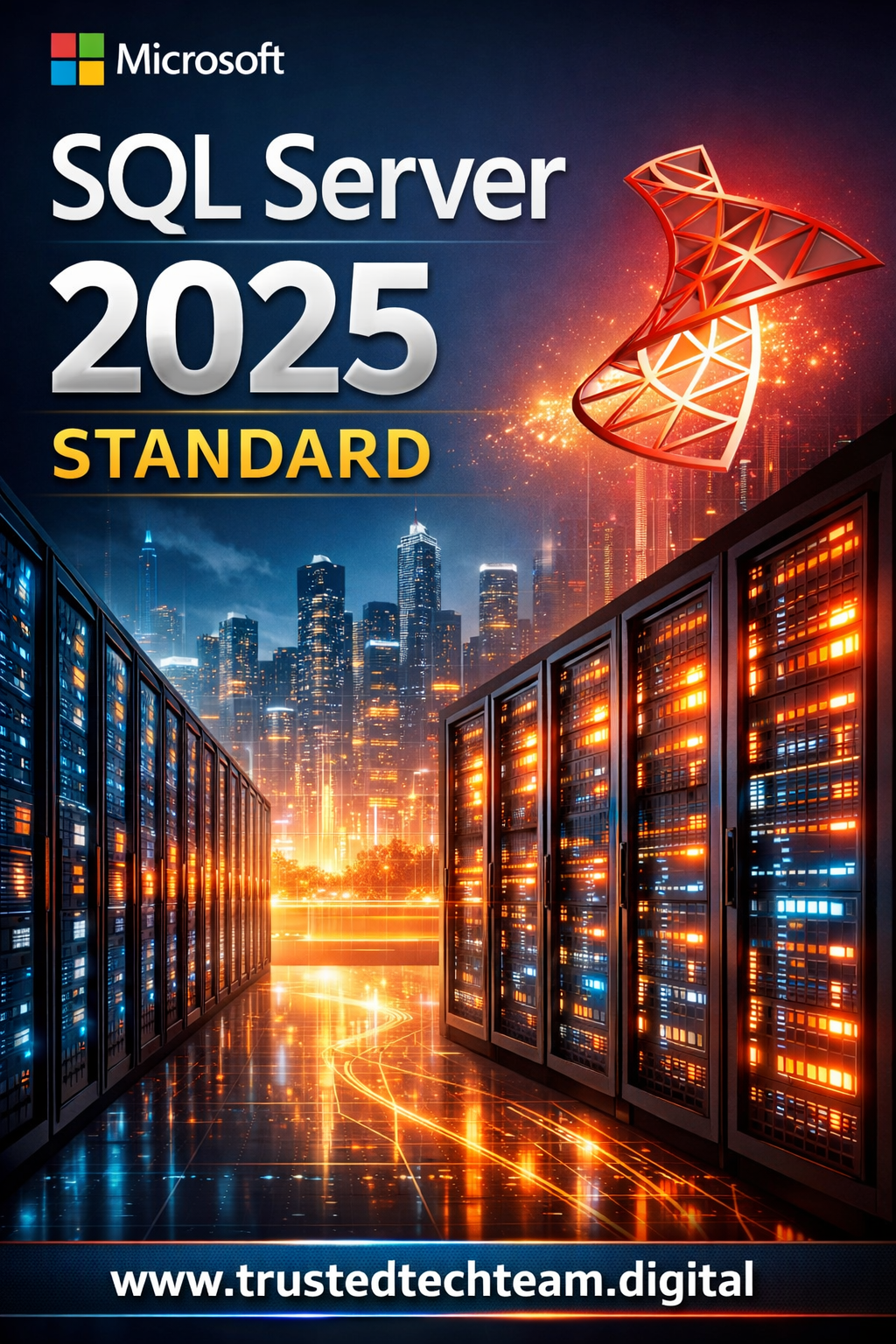 Microsoft SQL Server 2025 Standard License - Genuine Download