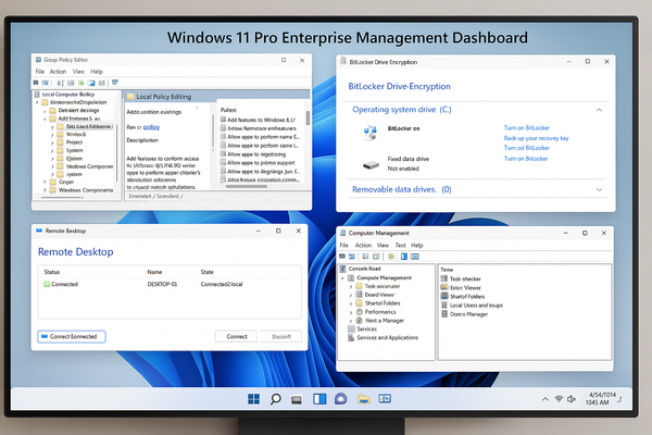 Microsoft Windows 11 Pro License - Complete Professional Operating System 2025 - Ustrustedtech