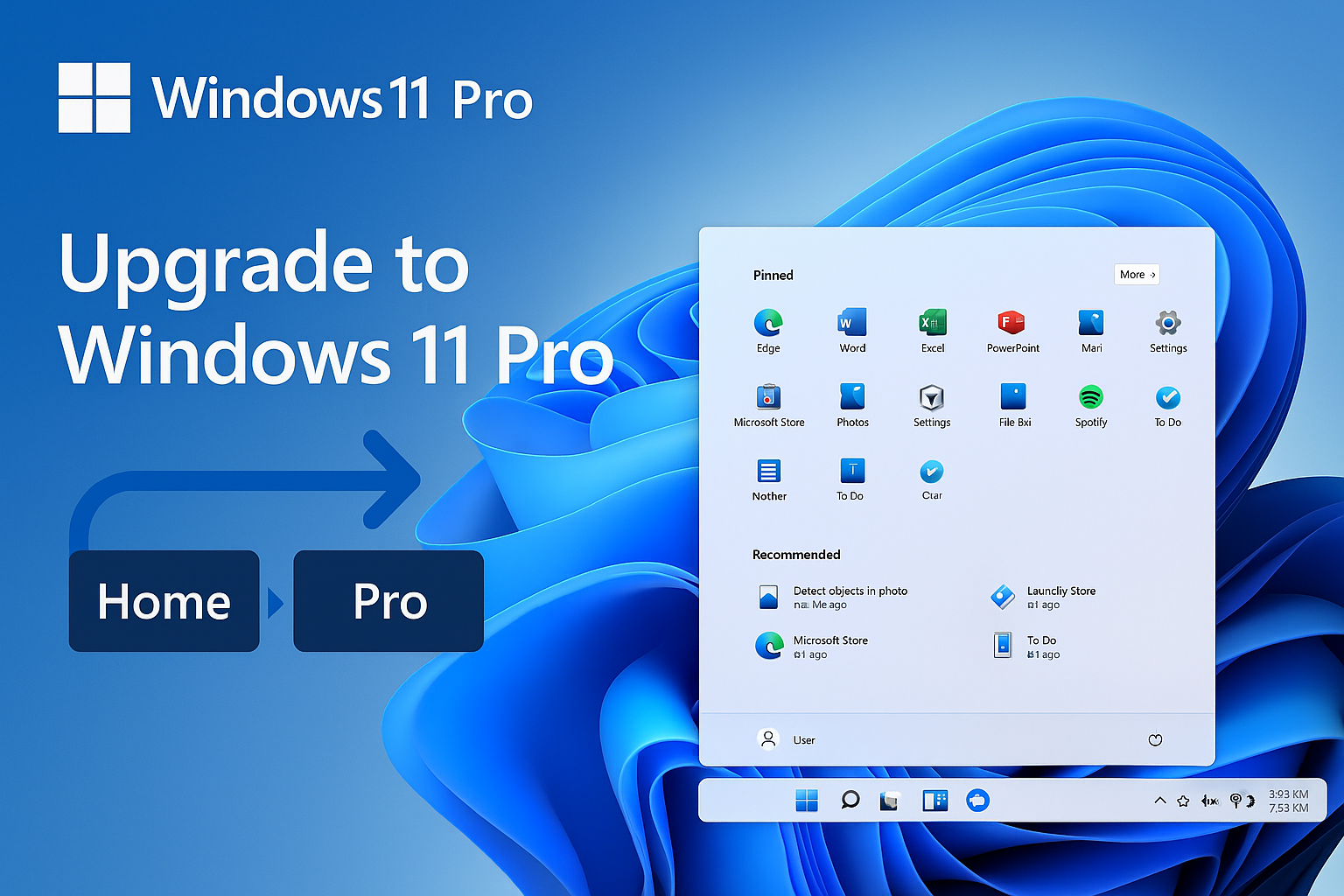 Microsoft Windows 11 Home to Pro Upgrade for Enhanced Features - Ustrustedtech