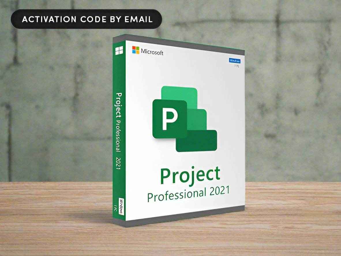 Microsoft Project 2021 Professional license