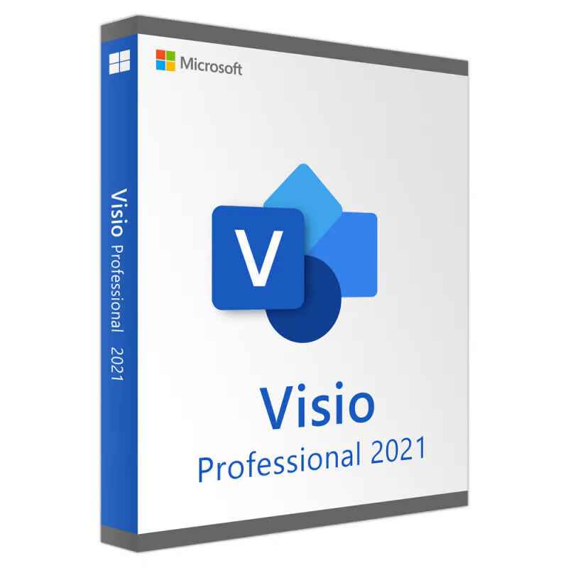 Microsoft Visio Professional 2021 license - Digital Key