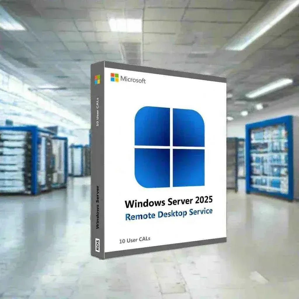Microsoft Windows Server 2025 RDS 10 User CALs License - ustrustedtech