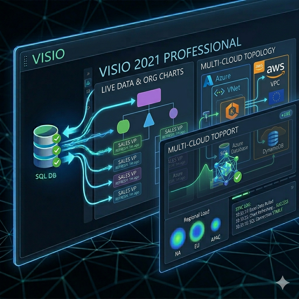 Microsoft Visio Professional 2021 license