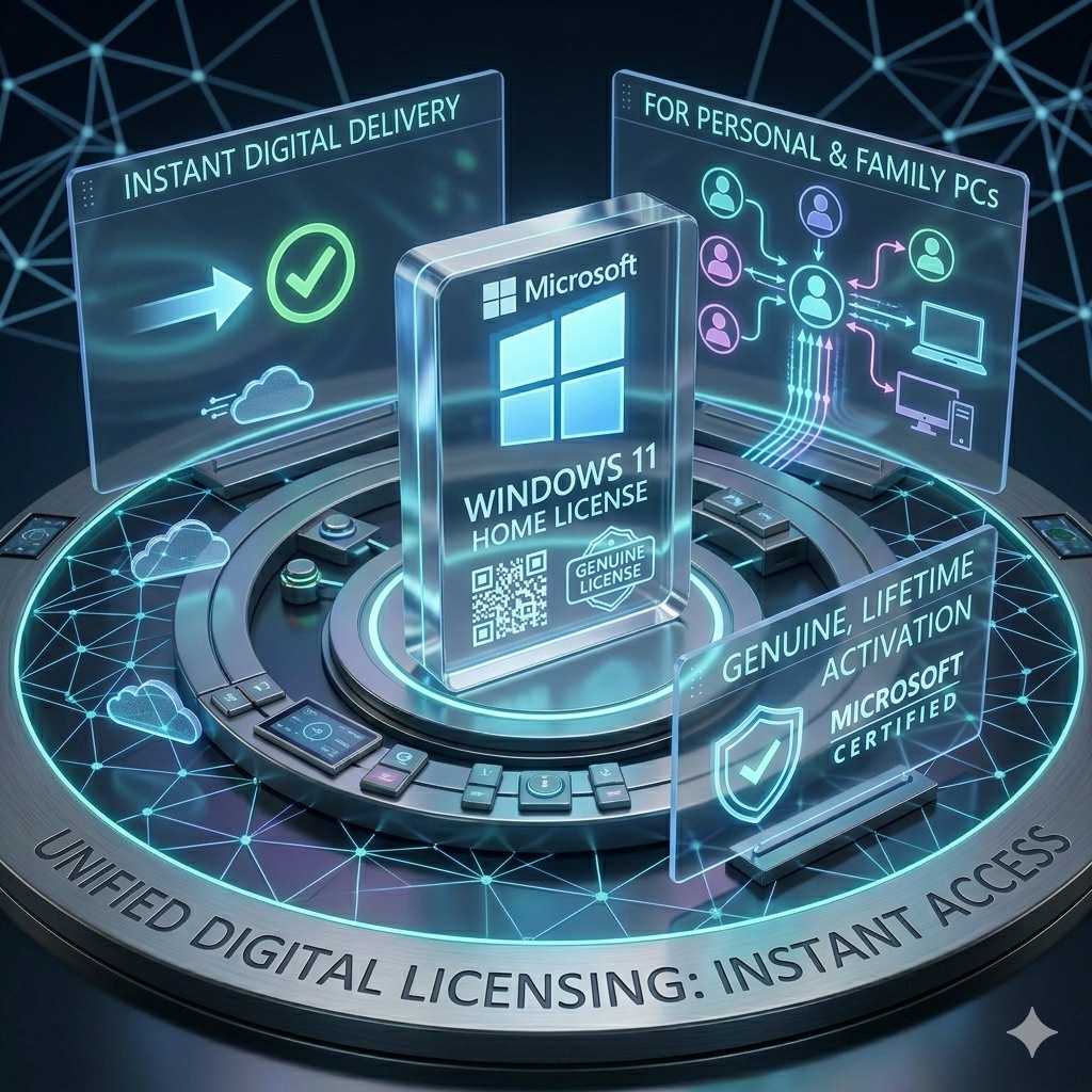 Microsoft Windows 11 Home License - Genuine Software Key