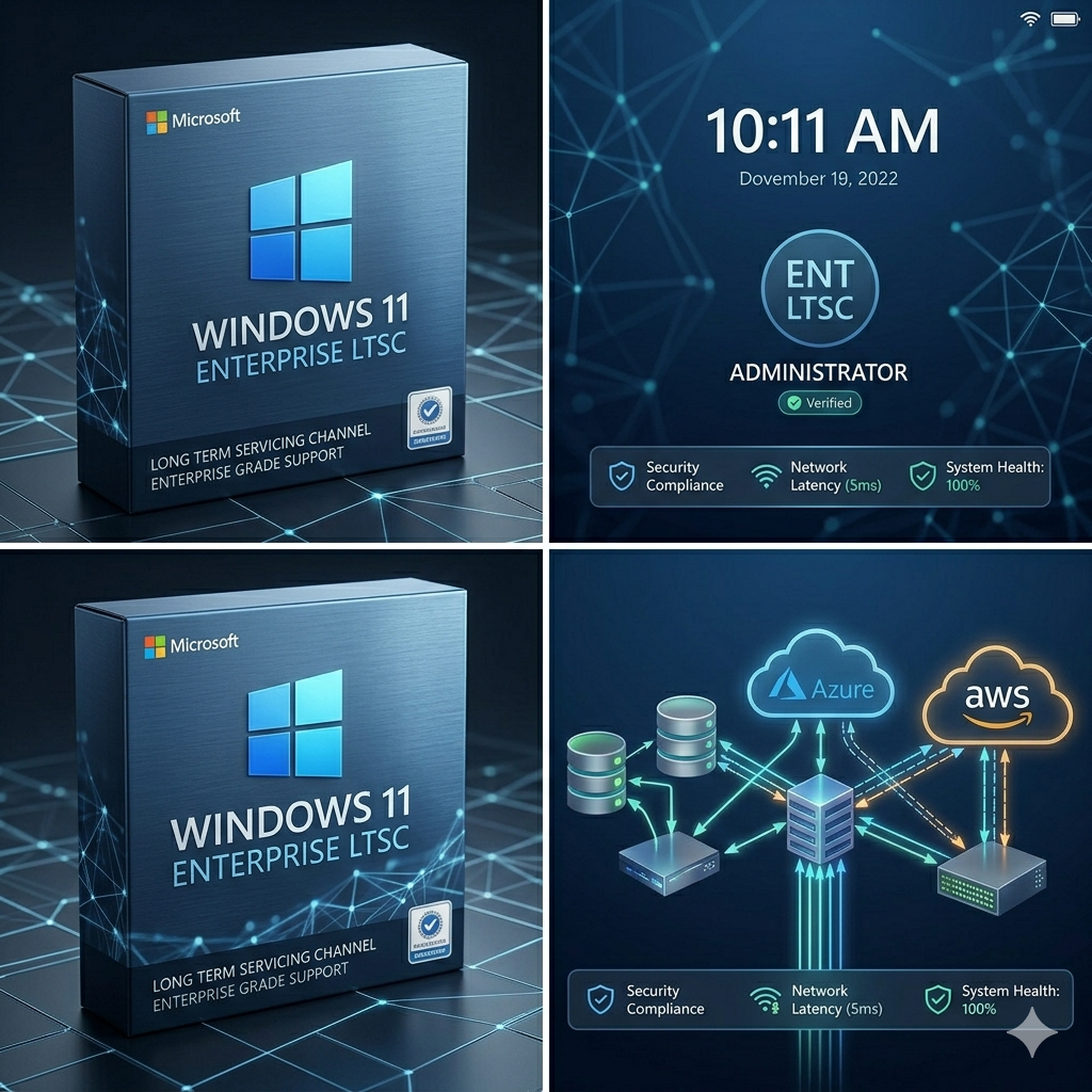 Microsoft Windows 11 Enterprise LTSC 2024 Software